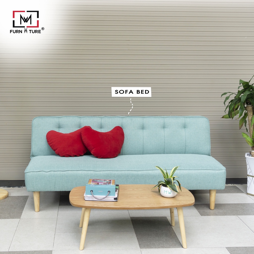 Sofa bed thông minh nhiều màu tùy chọn mẫu 02 hàng xuất khẩu thương hiệu MW FURNITURE - Nội thất căn hộ