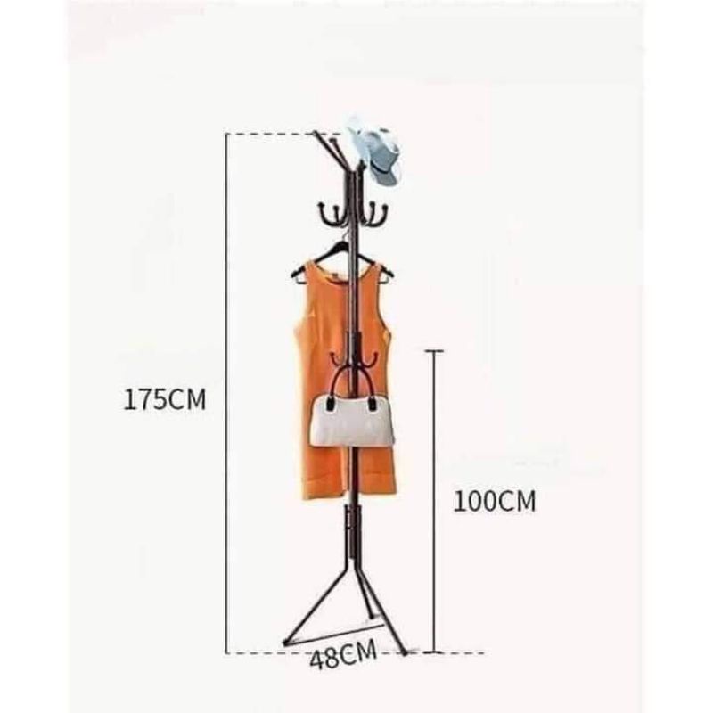 Cây treo quần áo túi xách