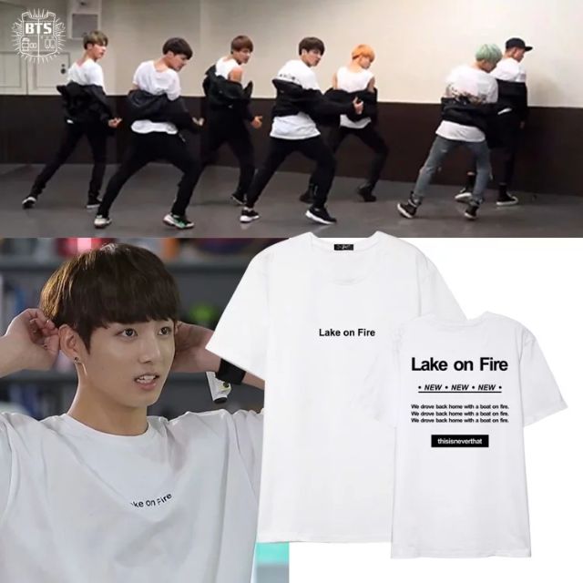 áo Lake on Fire BTS JungKook