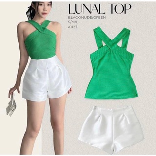 Quần Short Taffta Xếp Ly - Q0010