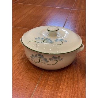 Thố sứ chưng yến chuẩn Bát Tràng