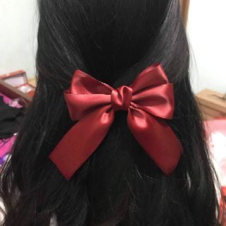 Kẹp tóc nơ ribbon
