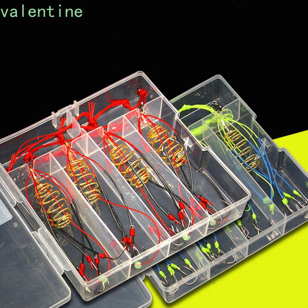 Set 4 móc câu cá bằng thép carbon cao cấp AVALENTINE 6-13