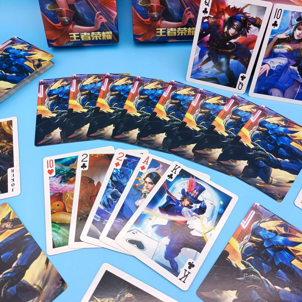 Bộ bài anime poker KUROKO TUYỂN THỦ VÔ HÌNH 52 lá hộp ảnh anime chibi