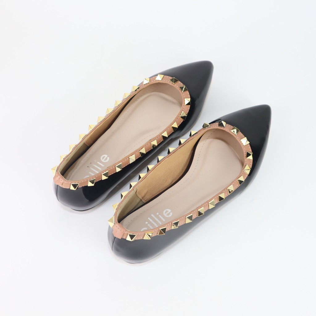 Giày búp bê đế bằng tán đinh 1164 | BigBuy360 - bigbuy360.vn