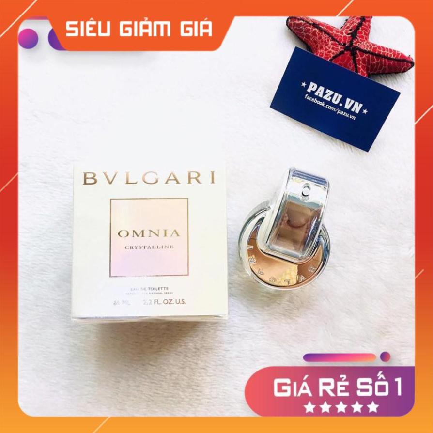 [New 2021] Nước Hoa Bvlgari Omnia Crystalline EDT 65ml Full Seal ⚜️Hàng Authentic⚜️