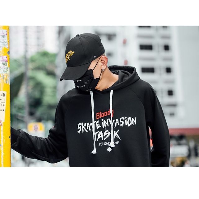 hooide áo khoác nỉ ( ảnh thật ) unisex (FREESIZE : 45-70KG)