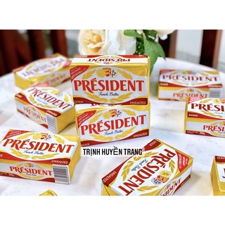 Bơ lạt president thanh 200gr - date 10/2021