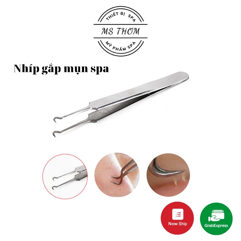 Nhíp Gắp Mụn Đầu Đen, Mụn Dưới Da Thông Minh Thép Không Gỉ