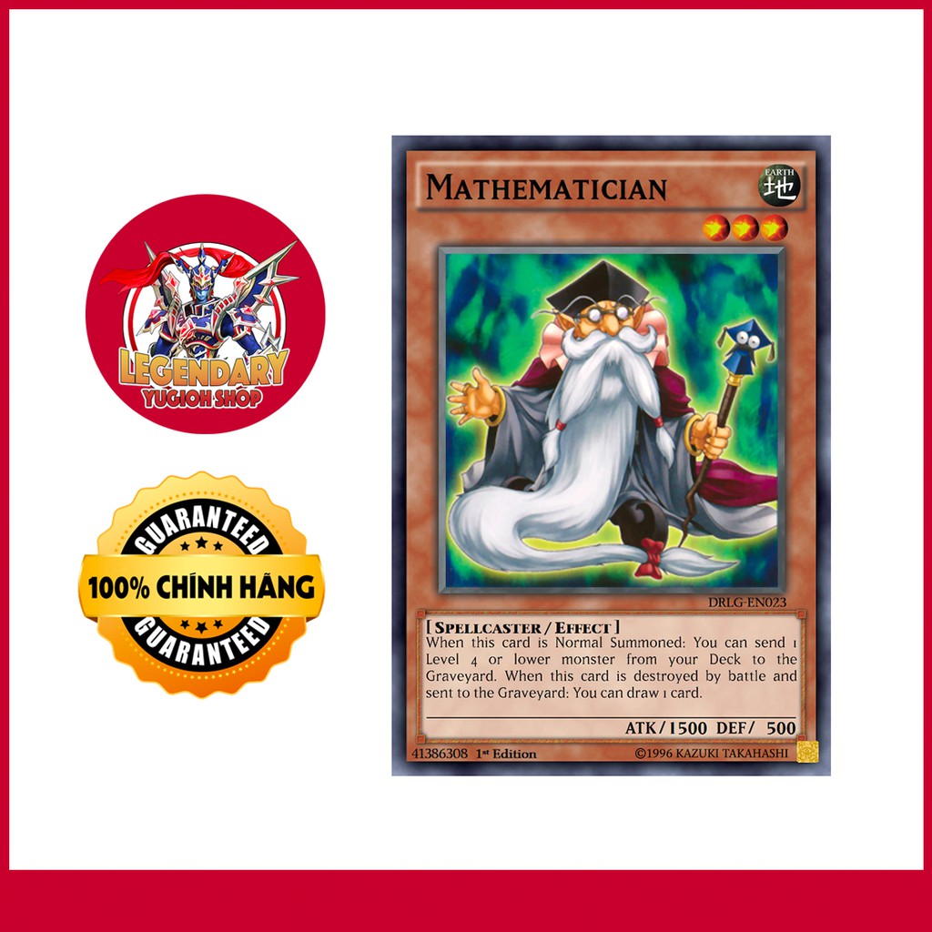 [EN-JP]Thẻ Bài Yugioh Chính Hãng] Mathematician