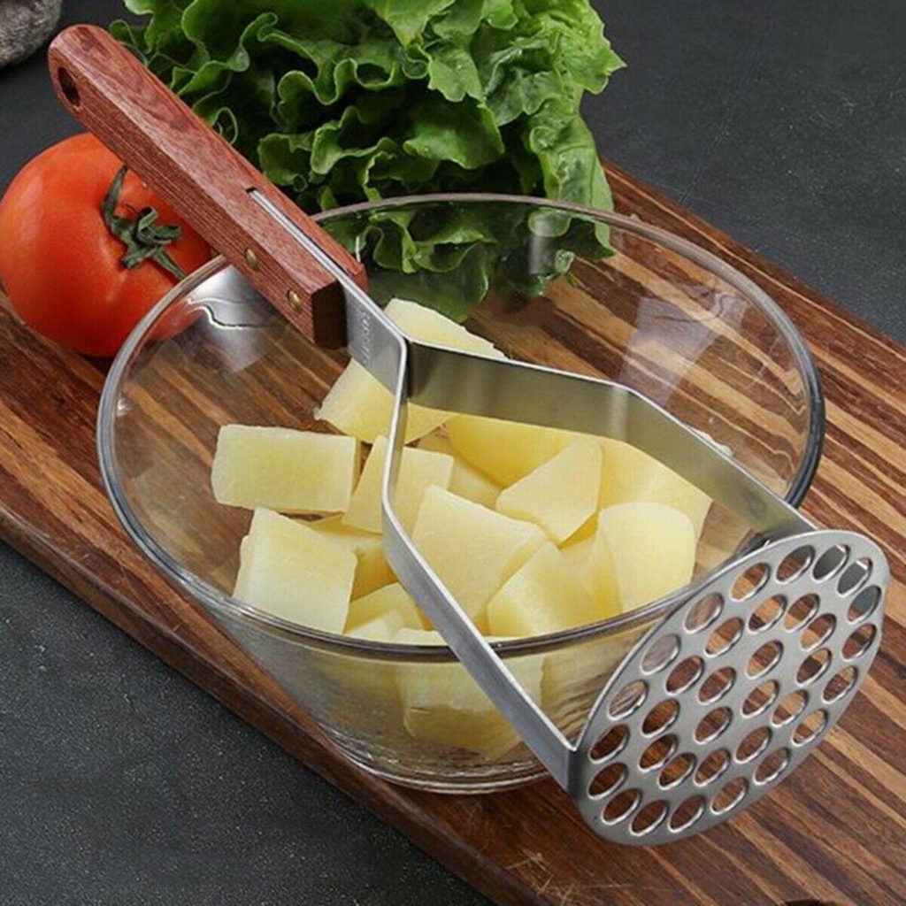 Dụng Cụ Nghiền Khoai Tây Bằng Gỗ Hiệu Kat1