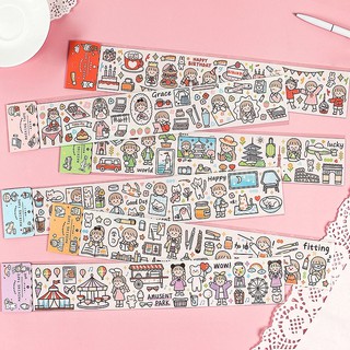 Sticker cô bé dễ thương (có sẵn)