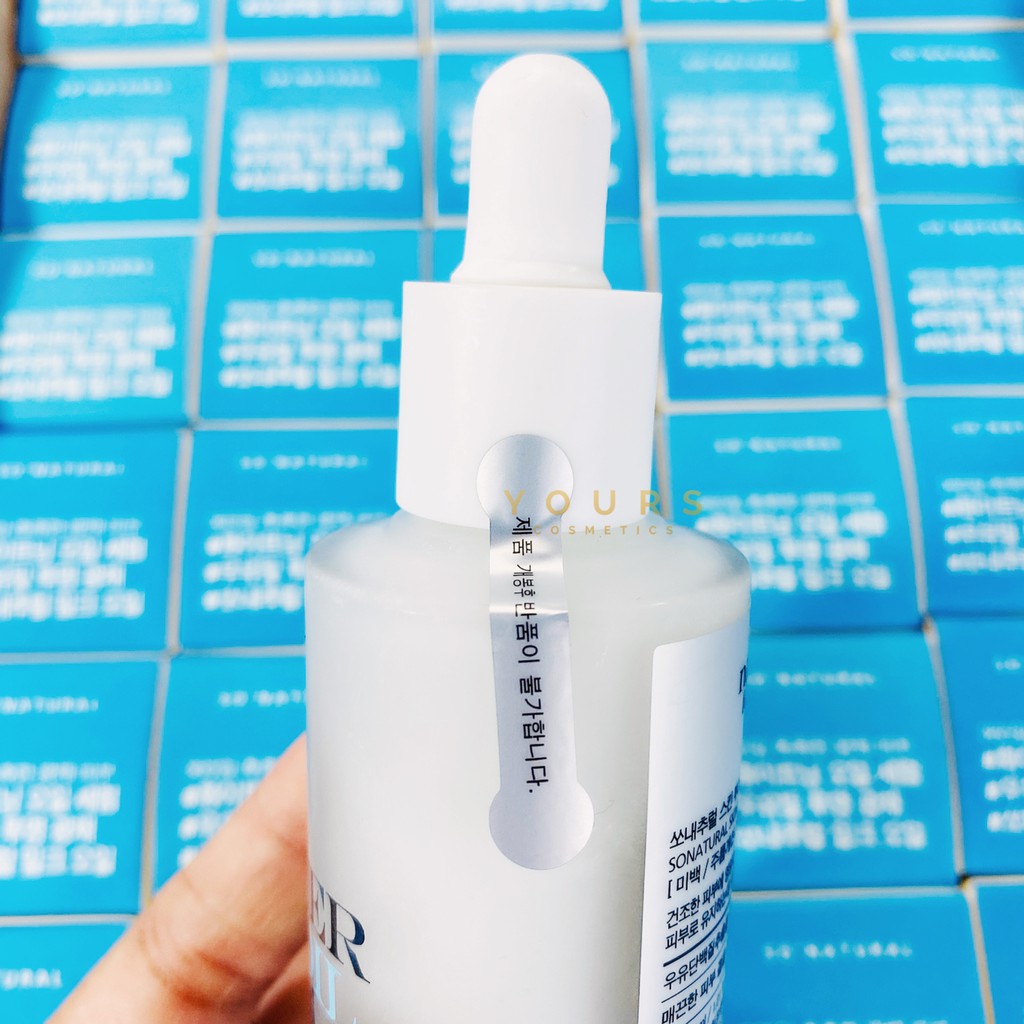 [Auth Hàn - Mẫu Mới] Serum Sữa Dưỡng Trắng Milk Oil So Natural Skin Booster 30ml | BigBuy360 - bigbuy360.vn