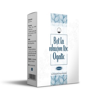[VEGAN-ORGANIC] BỘT LÁ NHUỘM TÓC HỮU CƠ OGATIC