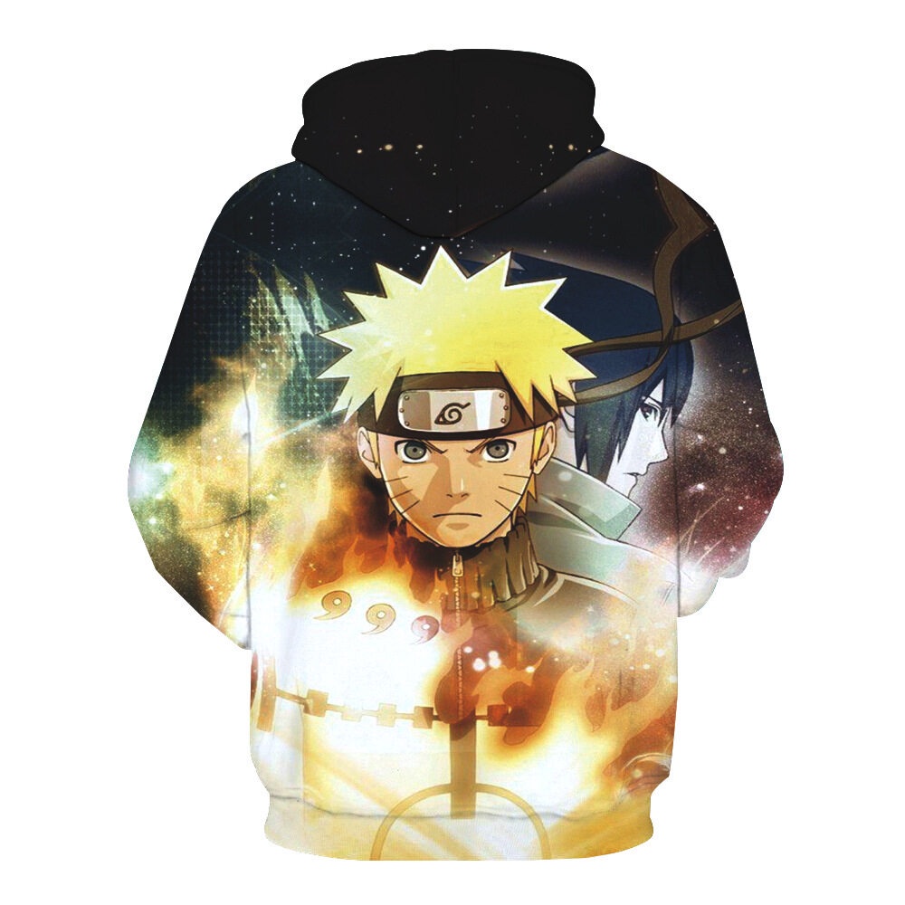Áo Hoodie In Hình Naruto 3D Thời Trang Cho Nam
