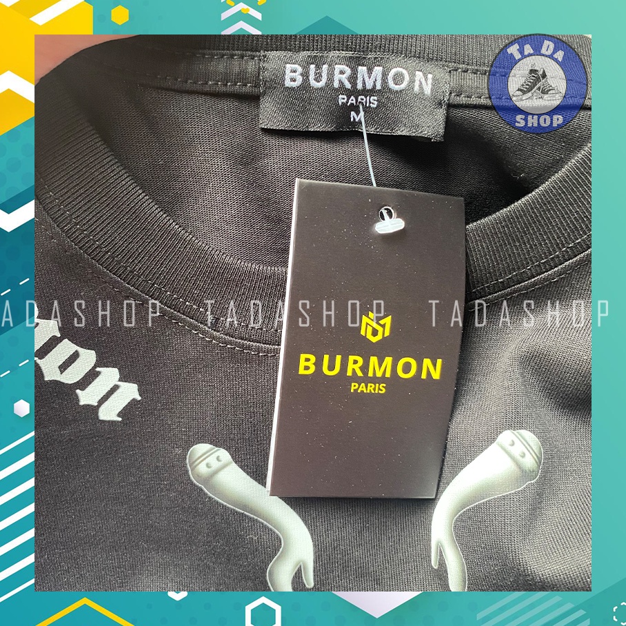 Áo Phông oversize Burmon ảnh thật