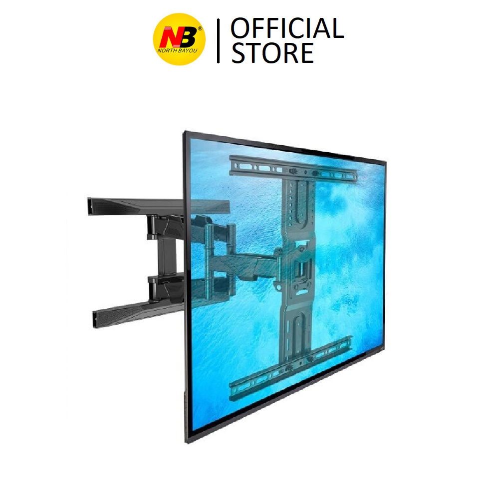 Gía Khung Treo North Bayou NB-P6 Tivi 45– 75 inch, tải 45,5 kg, Xoay Đa Năng - Chính hãng