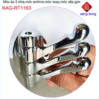 MÓC TREO ĐỒ INOX KAG-RT1183