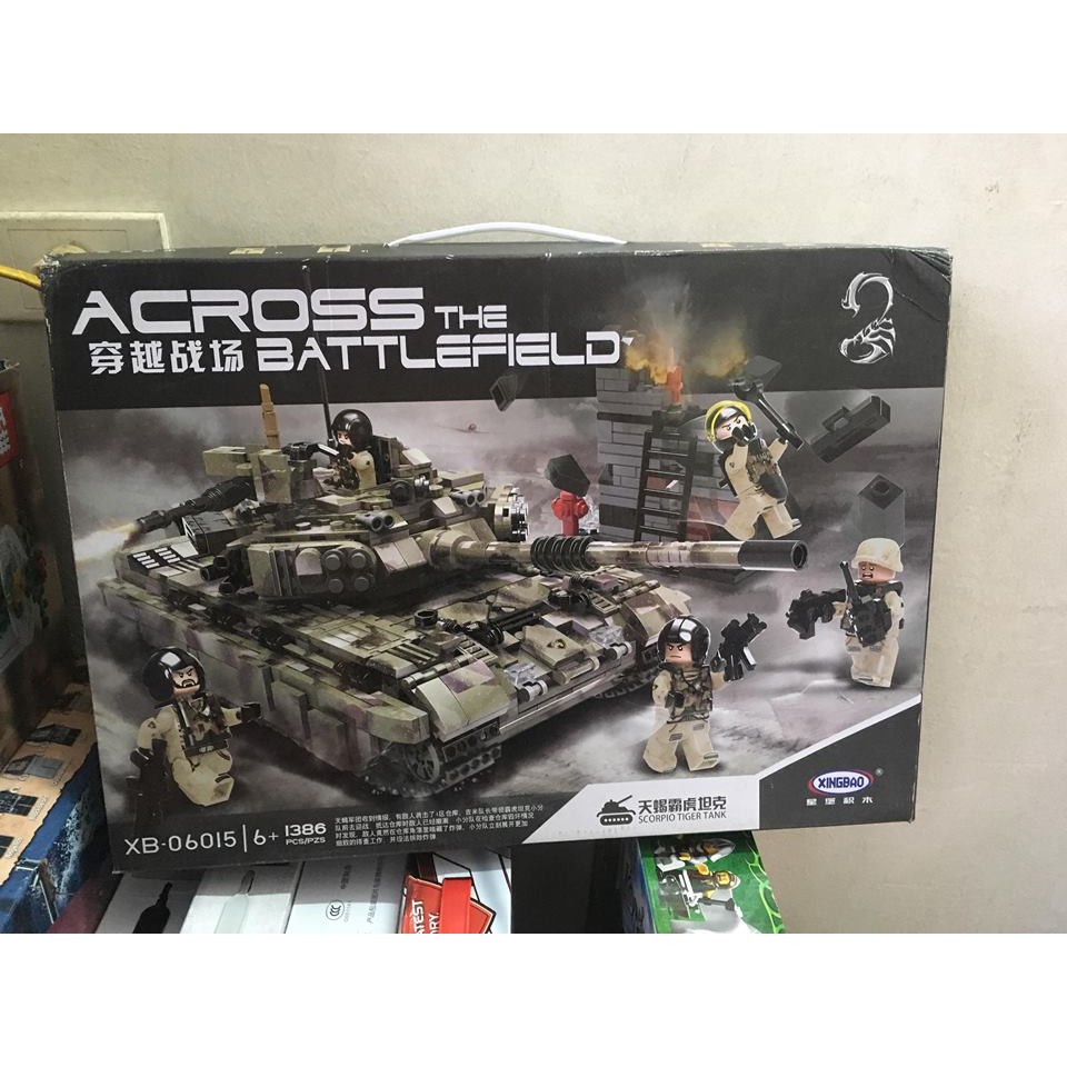 Bộ lắp ráp Lego XingBao XB - 06015 Xe Tank T-90