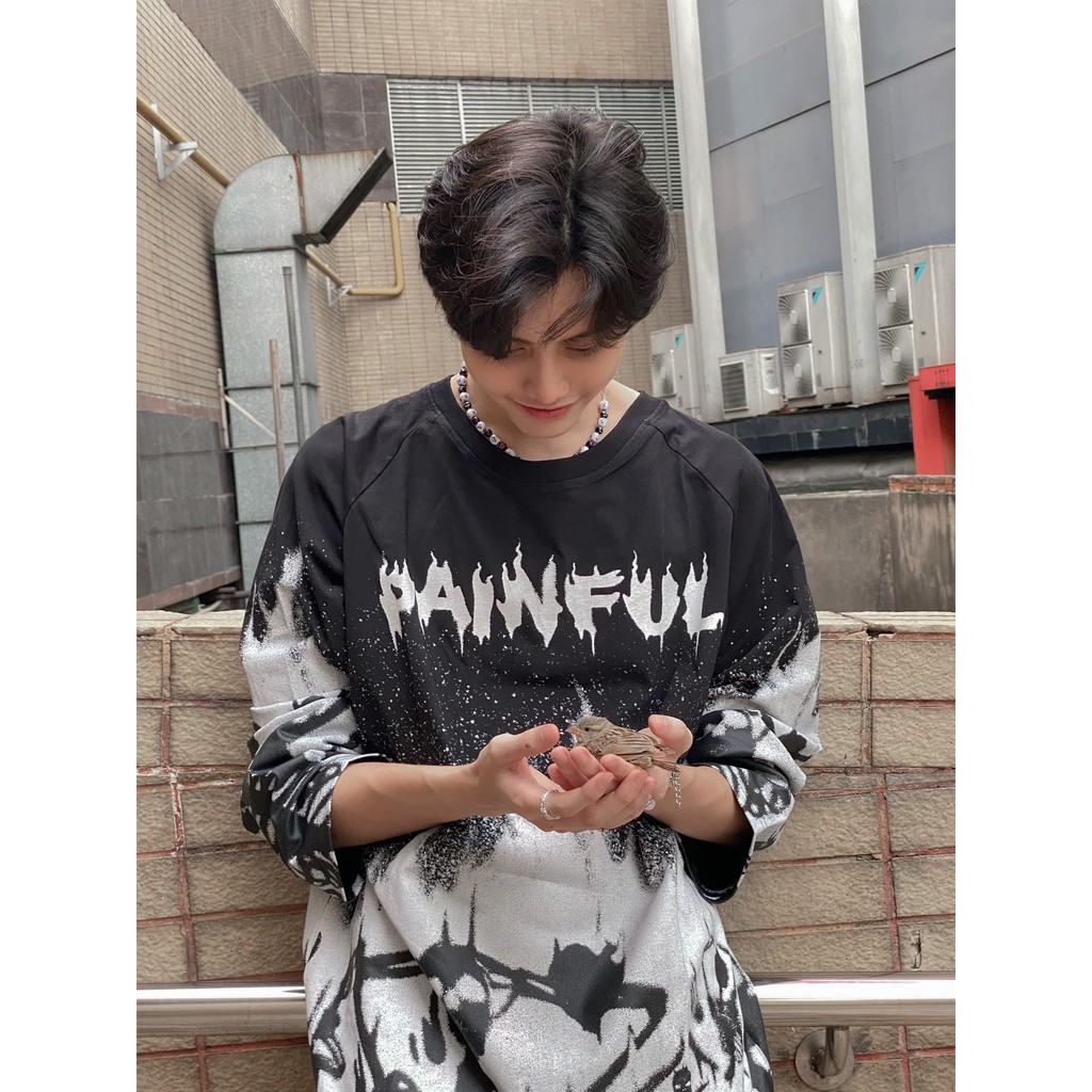 Áo thun Unisex 100% Cotton Bad Habits PAINFUL | BigBuy360 - bigbuy360.vn