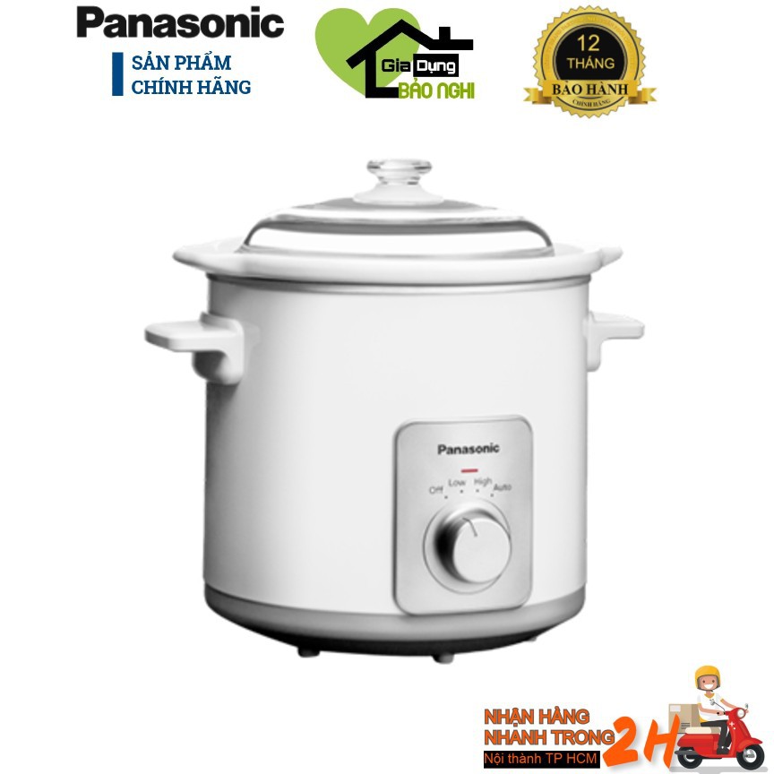 Nồi nấu chậm Panasonic NF-N51ASRA (5 Lít) - Hàng chính hãng