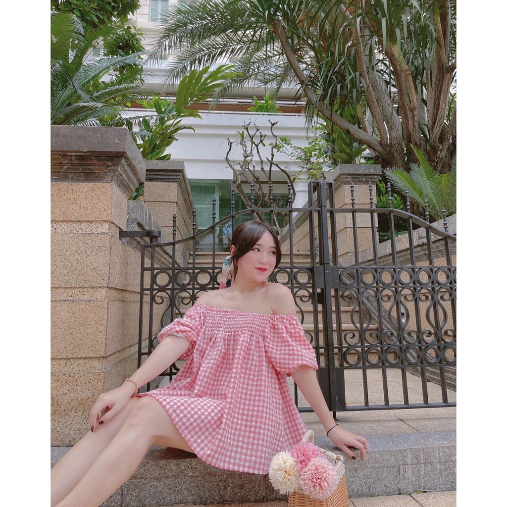 Áo babydoll dễ thương dáng dài cho nàng dạo phố đi chơi LP Fashion