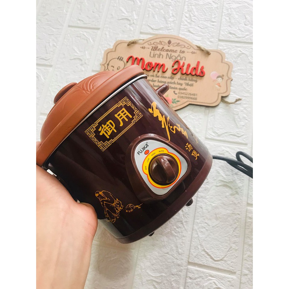 nồi hầm cháo chậm , kho cá fujika 1,5L