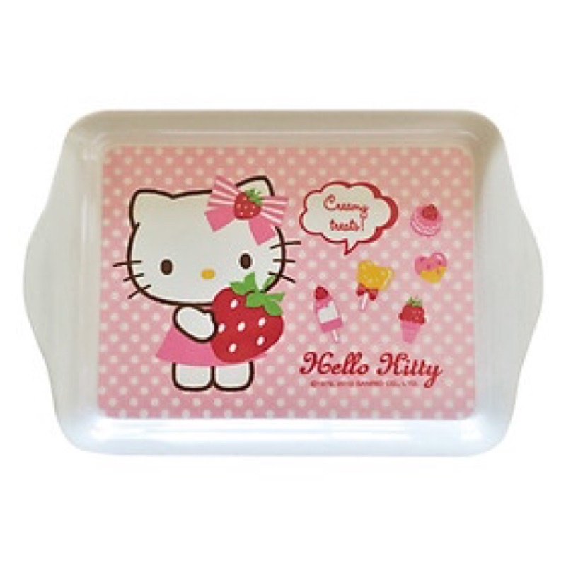 Khay Mini Hình Chữ Nhật Bằng Nhựa Lock&Lock Hello Kitty LKT462