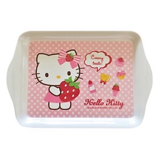 Khay mini hình chữ nhật bằng nhựa lock&lock hello kitty lkt462