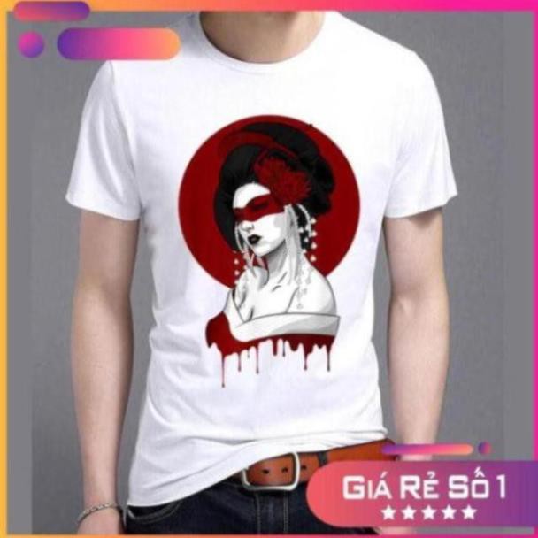 [ÁO THUN IN ĐỒNG GIÁ 65K TOÀN SHOP] - [GIẢM SẬP SÀN] Áo thun nam nữ geisha 25