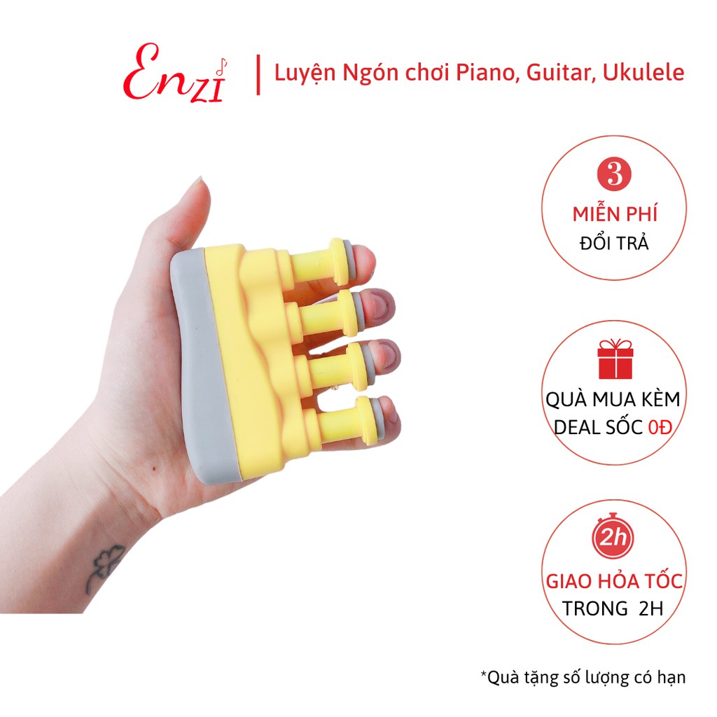 Dụng cụ luyện ngón tay tập đàn guitar ukulele piano chất lượng Enzi