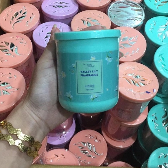 [Ảnh thật] Sáp thơm để phòng đủ mùi hủ lớn 190gr