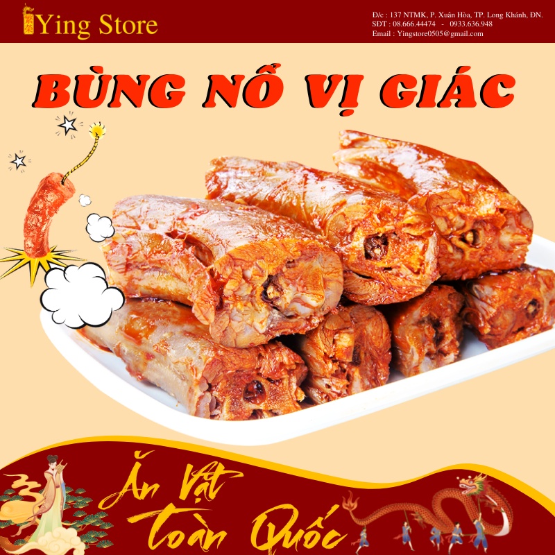 Cổ vịt cay DaCheng Siêu CAY vân nam 42gram | BigBuy360 - bigbuy360.vn