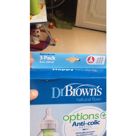 Thân bình sữa Dr Brown cổ hẹp 120ml / 250ml