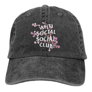 Mũ Lưỡi Trai Thêu Chữ Anti Social Social Social Club