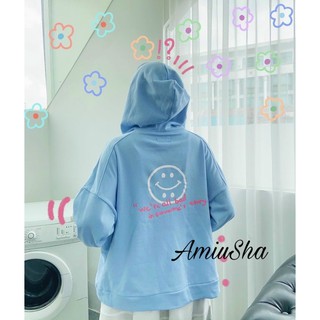 Áo Khoác Nỉ Hoodie Zip Có Nón 2 Màu Unisex
