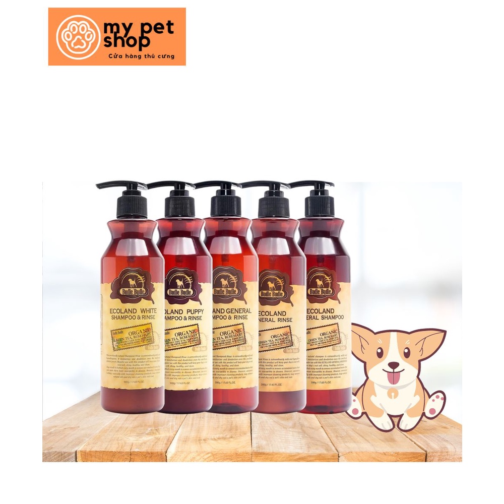 Dầu gội và xả cho chó Budle’Budle 500ml