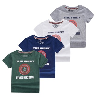 Áo thun trẻ em cao cấp xuất khẩu cotton 100% Simple Heanhe đủ tiêu chuẩn xuất khẩu Châu Âu