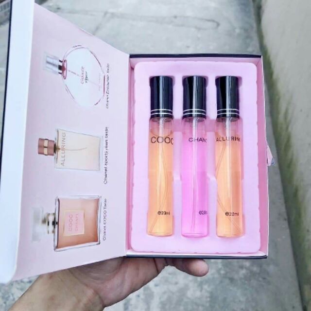 ✅✅SET NƯỚC HOA 3 ỐNG 20ML SIÊU THƠM