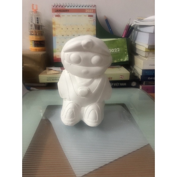 Tượng tô màu thạch cao cho bé (15-20cm)ko kèm màu