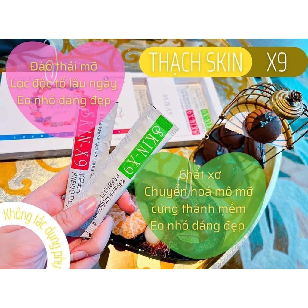 Thạch hỗ trợ giảm cân giảm mỡ bụng Trang Nemo Skin x9