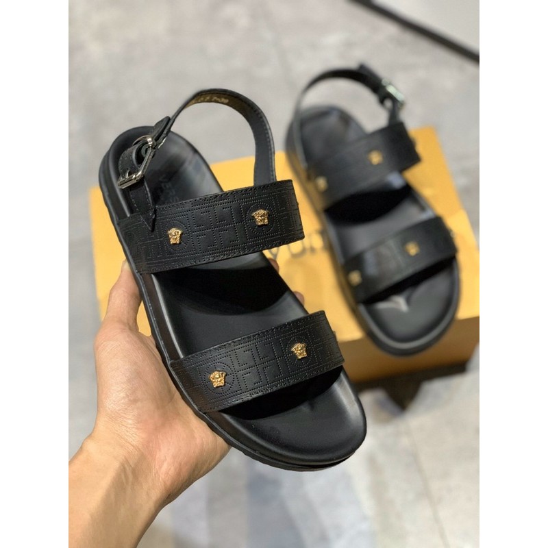 Sandal nam l v, g c, d g, versac các mẫu