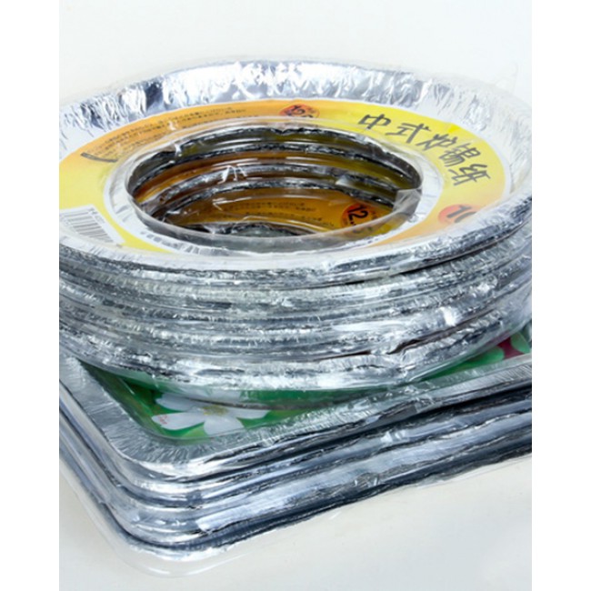 Combo 10 miếng (vỉ) giấy bạc lót kiềng bếp gas dạng vuông (tròn)