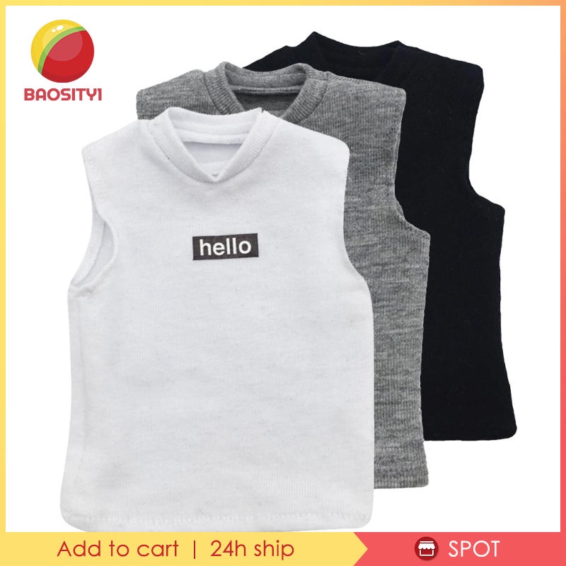 Áo tank top nam tỷ lệ 1/6 dành cho búp bê 12 inch
