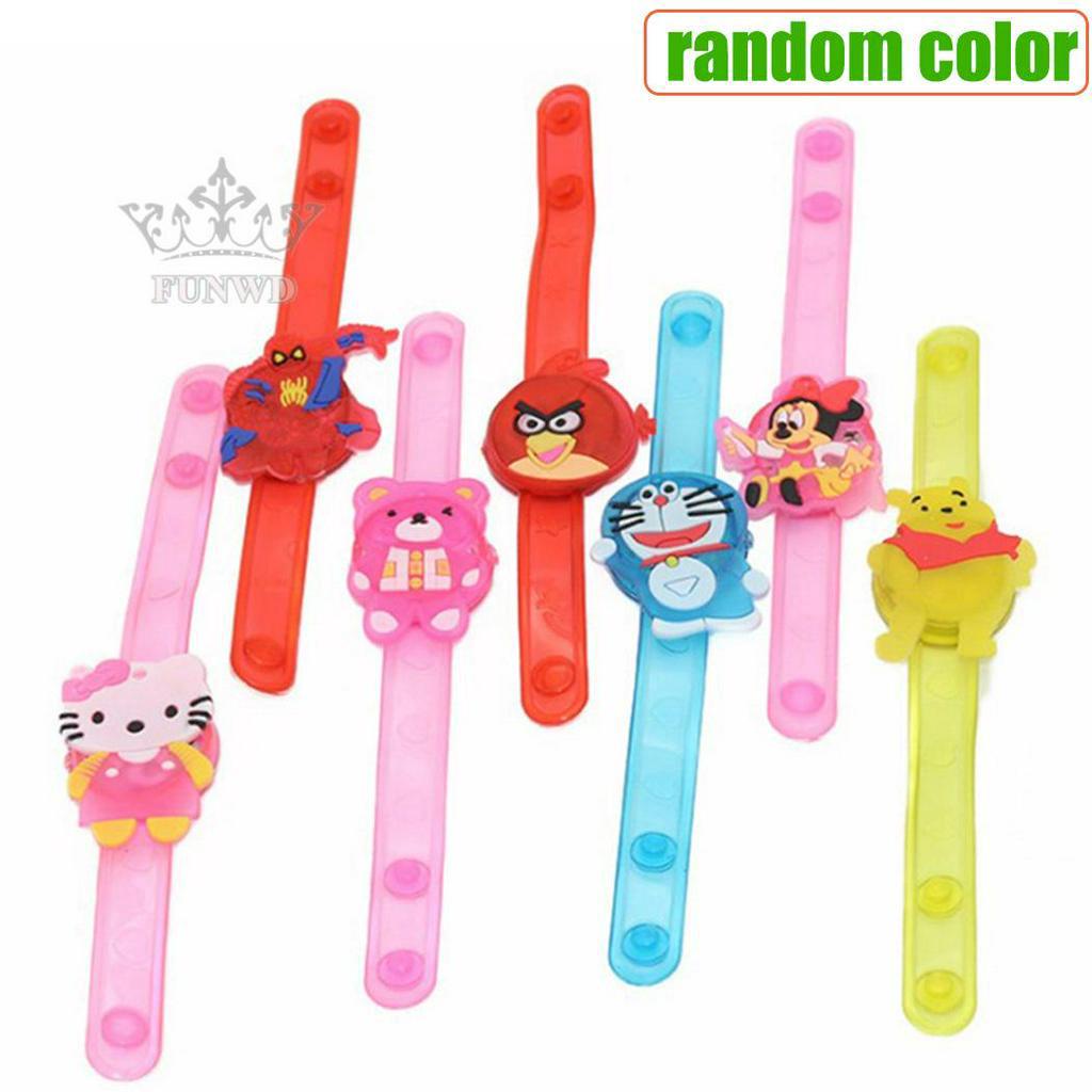 Đồng Hồ Đeo Tay Đèn Led Họa Tiết Hoạt Hình Đáng Yêu