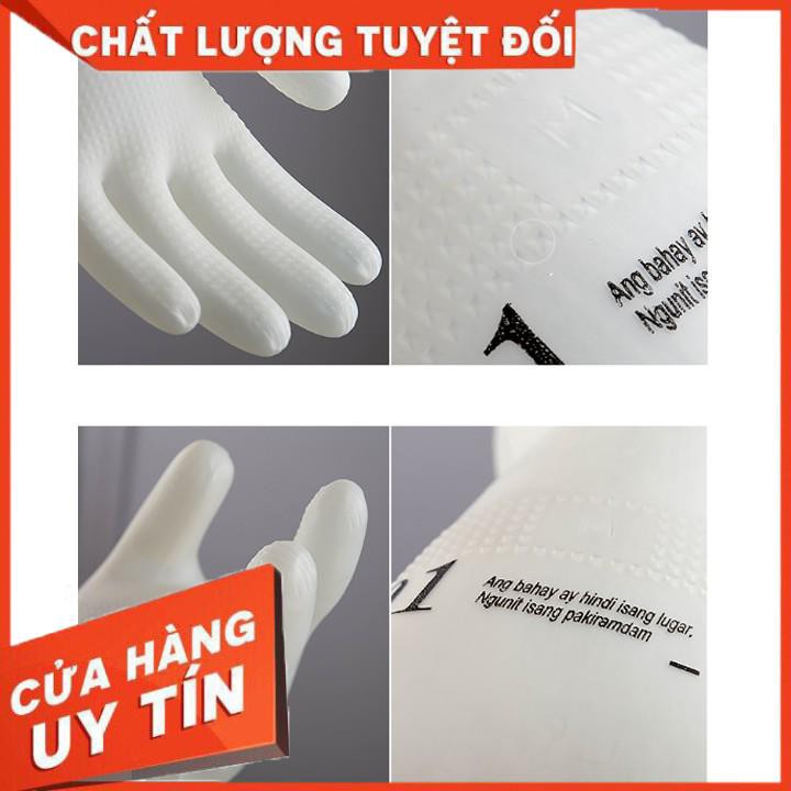 [XẢ KHO+FREE SHIP] Găng tay cao su siêu dai làm bếp làm vườn căt không đứt