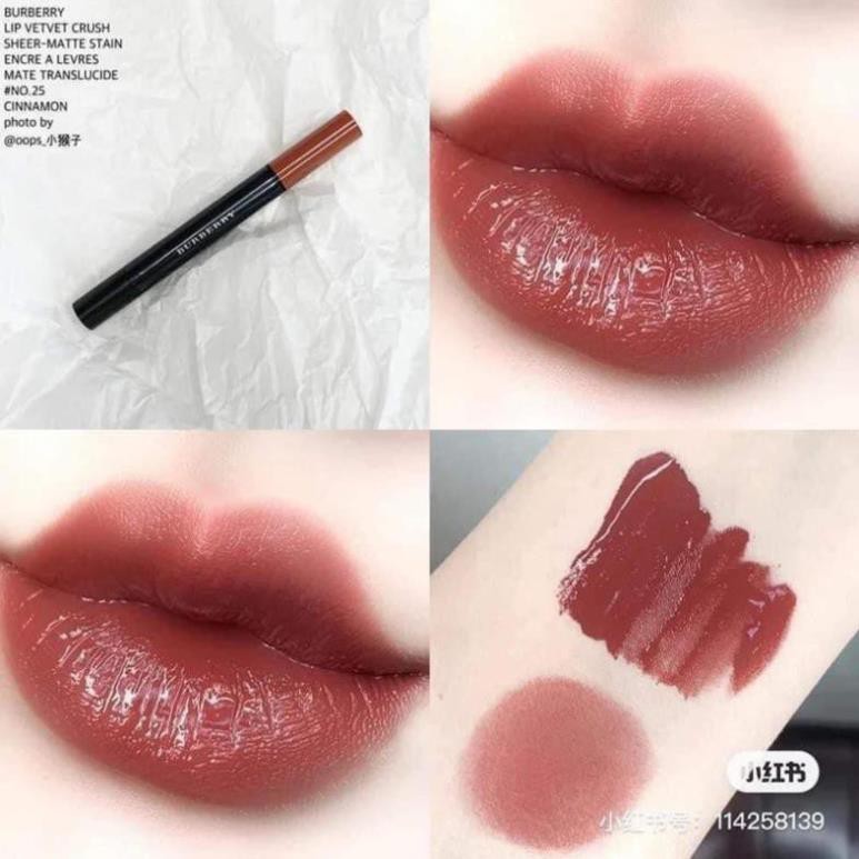 Son Burberry Lip Velvet Crush Màu 10 - 16 - 25 - 70