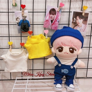 Áo cao cổ cho búp bê doll 20cm
