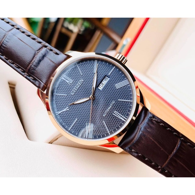 Đồng Hồ Citizen Nam NH8353-00H Leather Japanese Automatic Men’s Watch