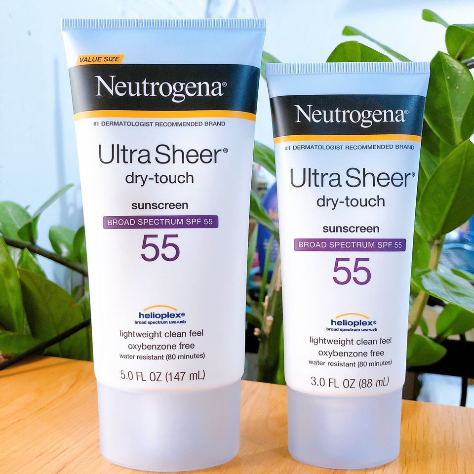 Kem chống nắng Neutrogena Ultra Sheer SPF 55 - Canada